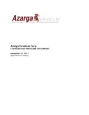 Azarga Uranium Corp.