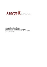 Azarga Uranium Corp.