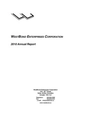WestBond Enterprises Corporation