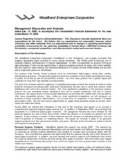 WestBond Enterprises Corporation