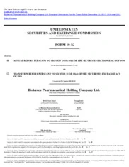 Biohaven Pharmaceutical Holding Company Ltd.