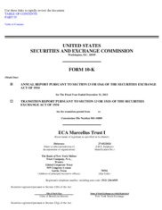 ECA Marcellus Trust I