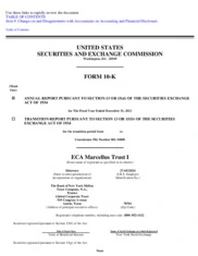 ECA Marcellus Trust I