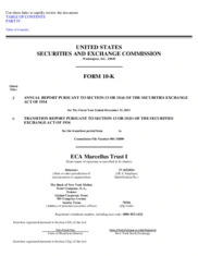 ECA Marcellus Trust I