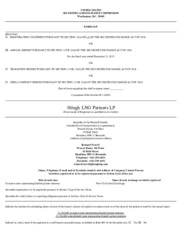 Hoegh LNG Partners LP