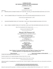 Hoegh LNG Partners LP