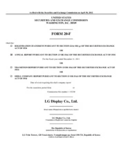 LG Display Co., Ltd.