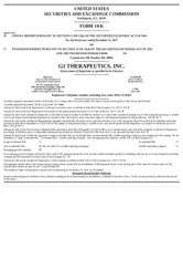 G1 Therapeutics, Inc.