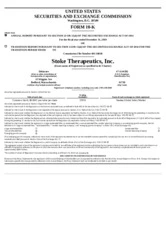 Stoke Therapeutics, Inc.