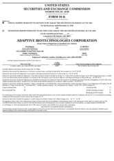 Adaptive Biotechnologies Corporation