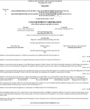 CVD Equipment Corporation
