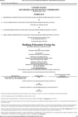 Hailiang Education Group Inc.