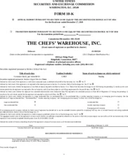 The Chefs Warehouse