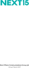 Next Fifteen Communications Group plc
