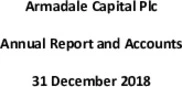 Armadale Capital PLC