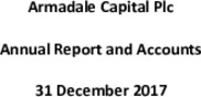 Armadale Capital PLC