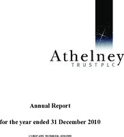 Athelney Trust Plc